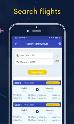 Flight Tracker android App screenshot 3
